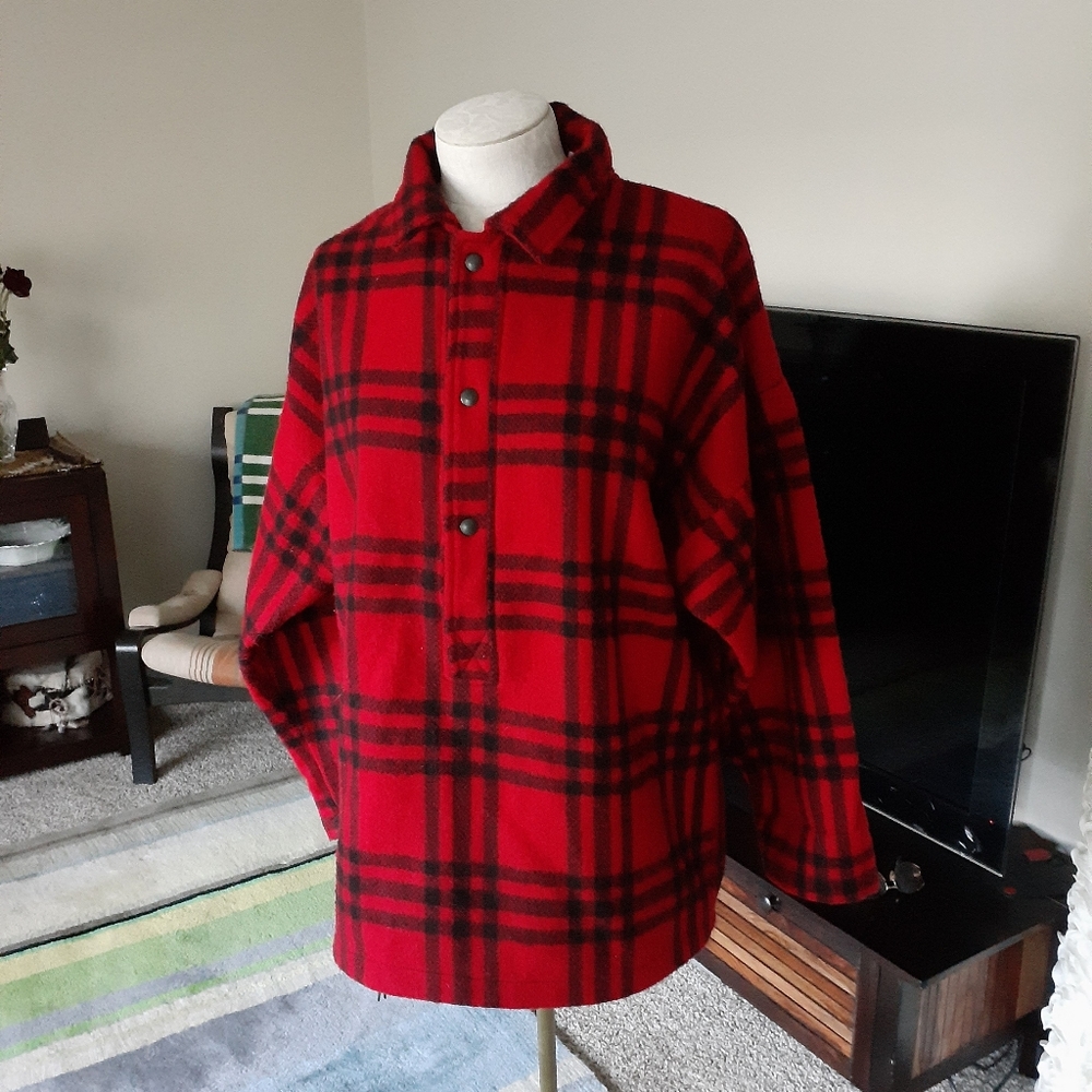 Vintage 1960 L.L.Bean wool overshirt size M - Picture 5 of 12
